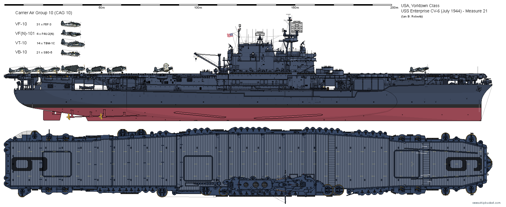 エンタープライズ 1944